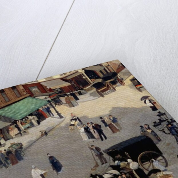 La Place Pigalle, Paris, 1880s by Pierre Carriere-Belleuse