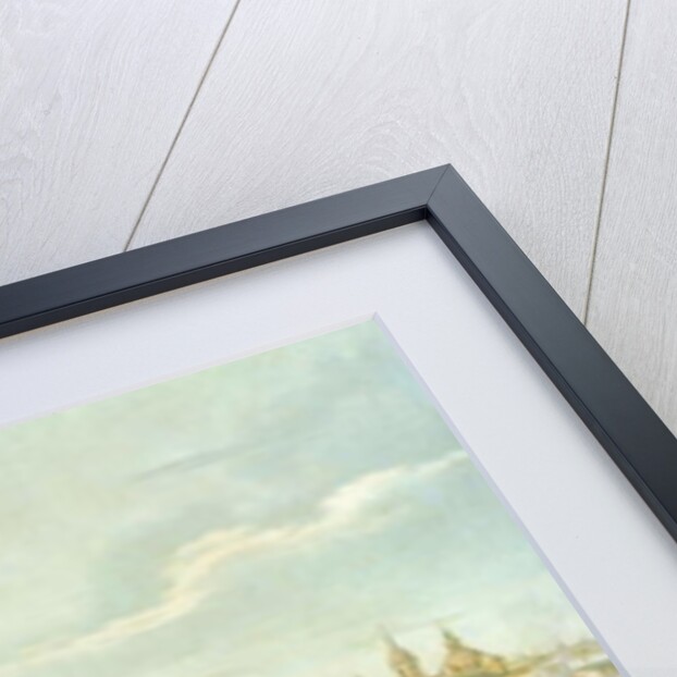 Laying of the Moskvoretsky Bridge in Moscow, 1830 by Charles de Hampeln