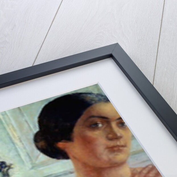 At the Samovar, 1926 by Kuzma Sergeevich Petrov-Vodkin