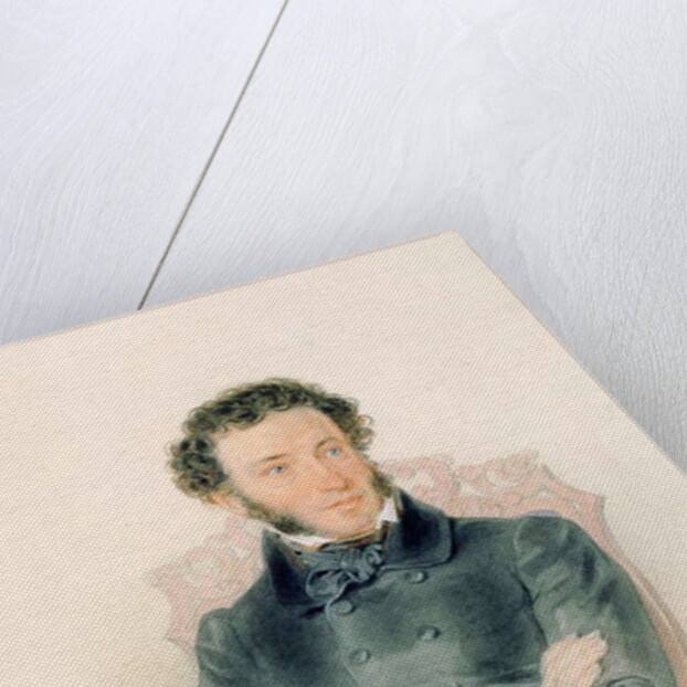Portrait of Alexander Pushkin 1836 by Piotr Ivanovich Sokolov