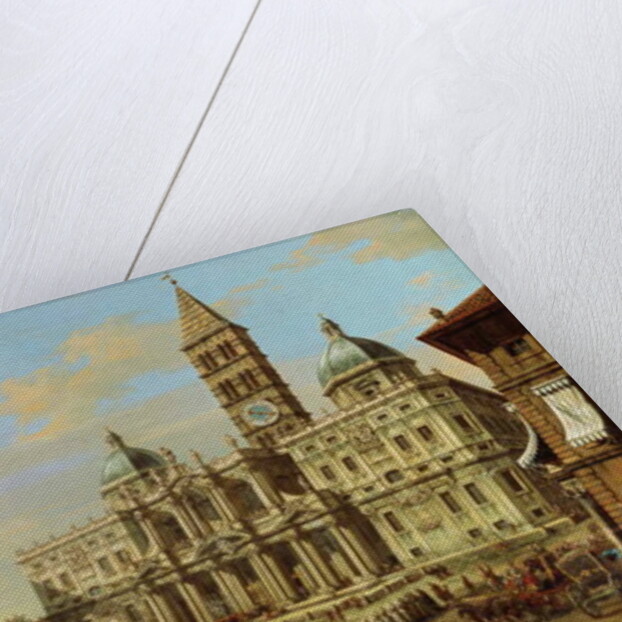 Santa Maria Maggiore, Rome, 1739 by Bernardo Bellotto