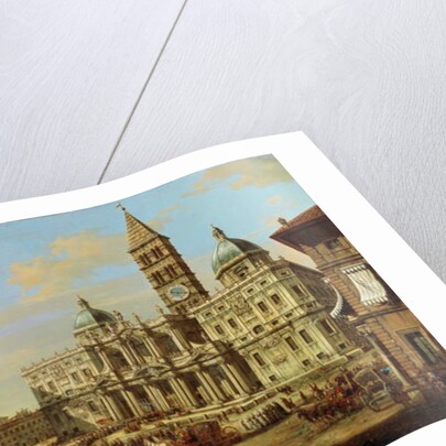 Santa Maria Maggiore, Rome, 1739 by Bernardo Bellotto