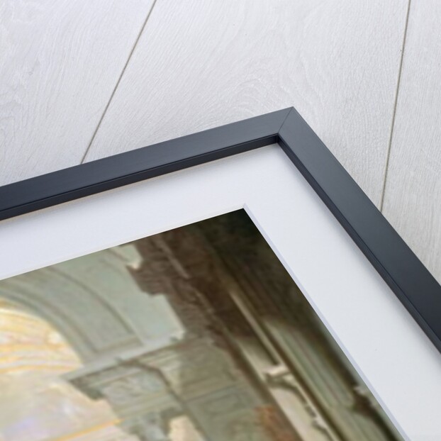 Interior of a St. Peter's, Rome by Giovanni Paolo Pannini or Panini