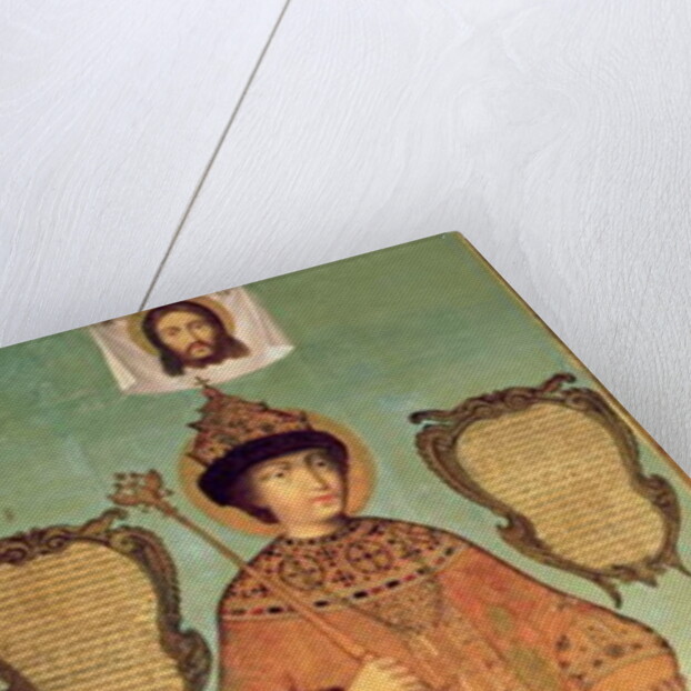 Portrait of Czar Fyodor Alexeevich by Ivan Bezmin