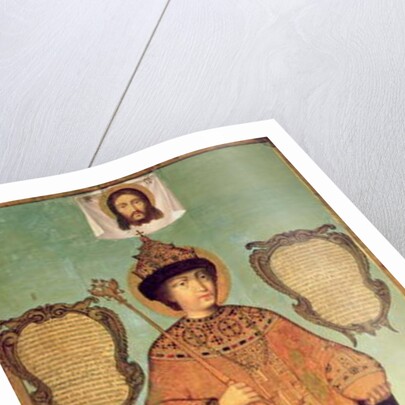 Portrait of Czar Fyodor Alexeevich by Ivan Bezmin