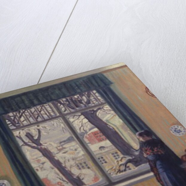 In the Room. Winter, 1915 by Boris Mikhailovich Kustodiev