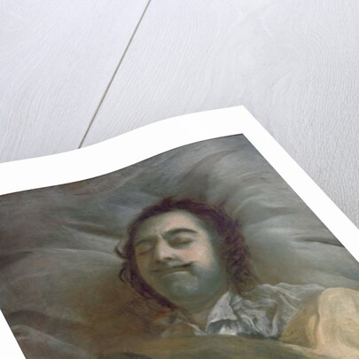 Peter I the Great on his Deathbed, 1725 by Ivan Nikitich Nikitin