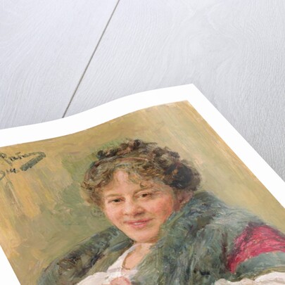 Portrait of Tatiana Olga Shchepkina-Kupernik 1914 by Ilya Efimovich Repin