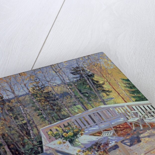 Deserted Terrace, 1911 by Stanislav Schukovsky