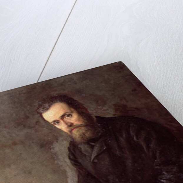 Portrait of Gleb I. Uspensky 1884 by Nikolai Aleksandrovich Yaroshenko