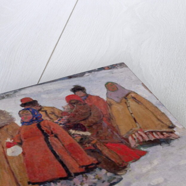 A Family, 1909 by Sergej Vasilevic Ivanov