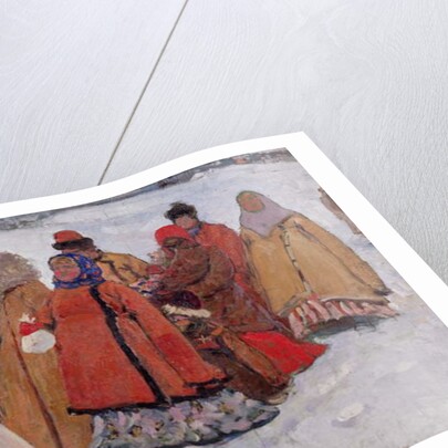 A Family, 1909 by Sergej Vasilevic Ivanov