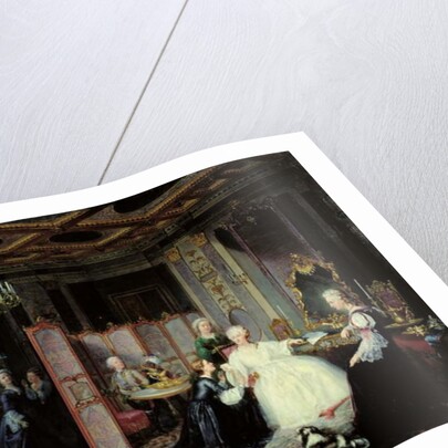 Empress Catherine the Great receiving a letter, 1861 by Jan Ostoja Mioduszewski