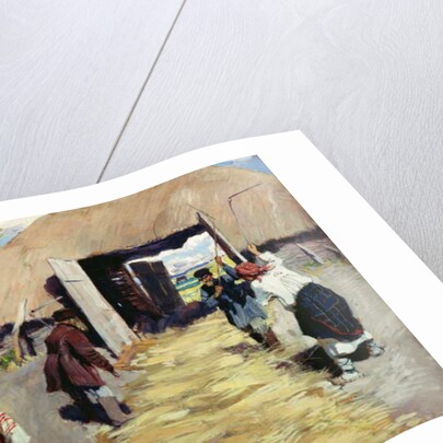 Threshing Floor, 1916 by Sergei Arsenevich Vinogradov