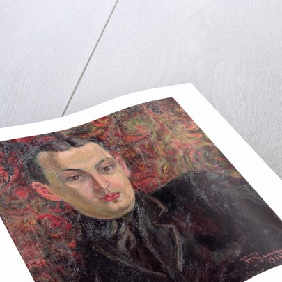 Portrait of the Artist Alexander Rodchenko 1915 by Nikolai Afanasyevich Russakov