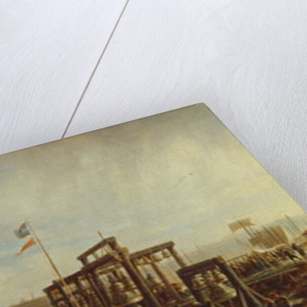 Bell Stalls at a Market in Nizhny Novgorod, 1862 by Aleksei Petrovich Bogolyubov