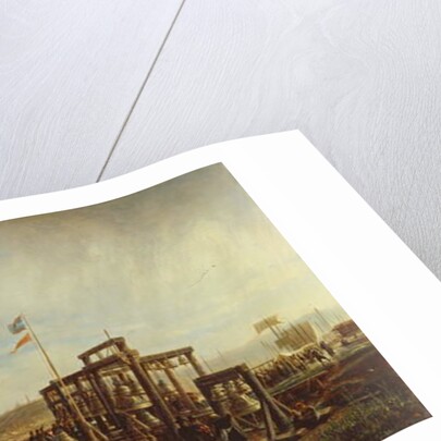 Bell Stalls at a Market in Nizhny Novgorod, 1862 by Aleksei Petrovich Bogolyubov