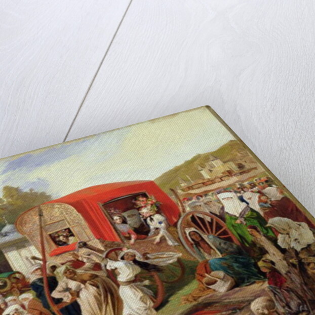 Outdoor Fete in Turkey, c.1830-60 by Grigori Grigorevich Gagarin