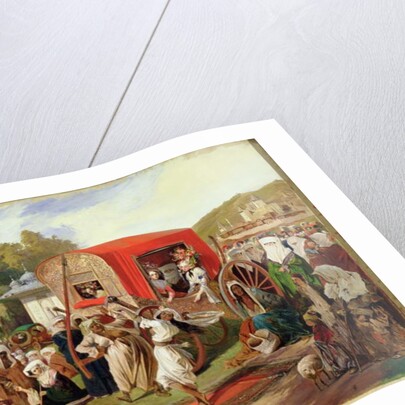 Outdoor Fete in Turkey, c.1830-60 by Grigori Grigorevich Gagarin