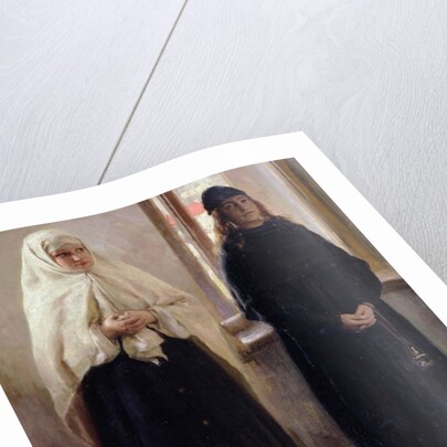 Two Worlds by Klavdiy Vasilievich Lebedev