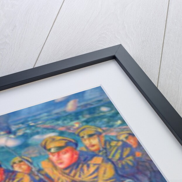 In the Firing Line, 1916 by Kuzma Sergeevich Petrov-Vodkin