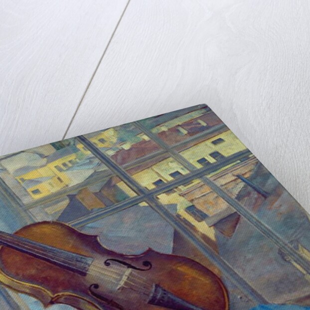 Violin, 1918 by Kuzma Sergeevich Petrov-Vodkin