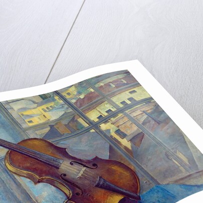 Violin, 1918 by Kuzma Sergeevich Petrov-Vodkin