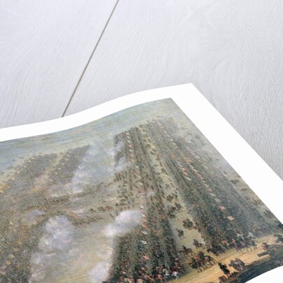 The Battle of Poltava, 1750 by School Russian