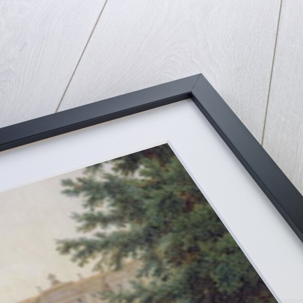 View of the Marly Cascade from the Lower Garden of the Peterhof Palace, c.1830-60 by Vasili Semenovich Sadovnikov