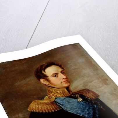 Portrait of Tsar Nicholas I 1826 by Vasili Andreevich Tropinin
