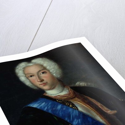 Portrait of Tsar Peter II by Johann Heinrich Wedekind