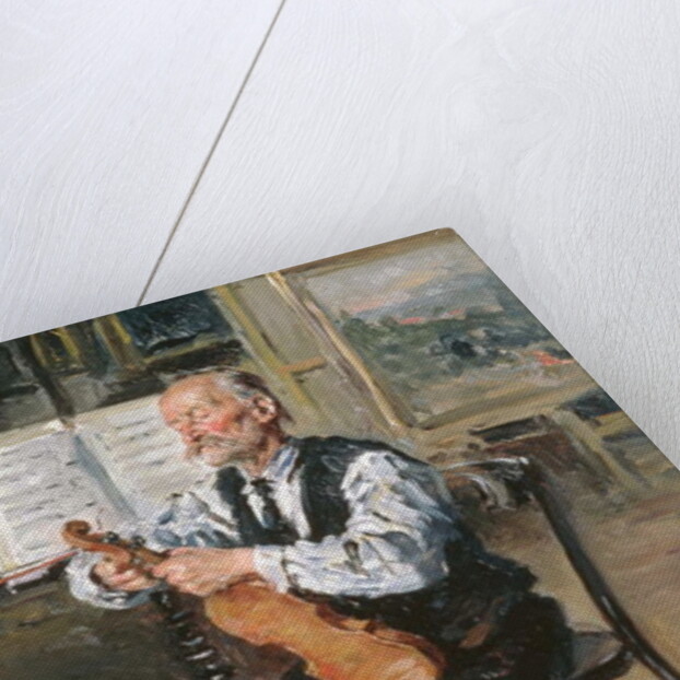 A Violin Maker, 1914 by Vladimir Egorovic Makovsky