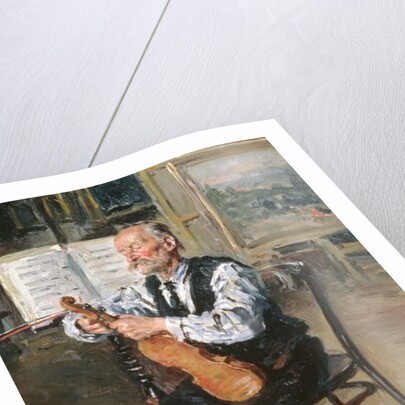 A Violin Maker, 1914 by Vladimir Egorovic Makovsky