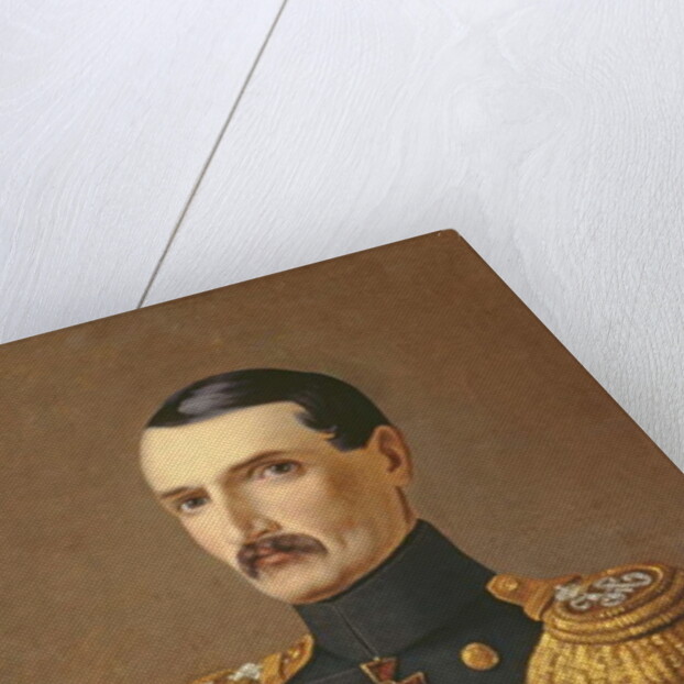 Portrait of Admiral V.A. Kornilov, Hero of Crimea by A.F. Permyakov