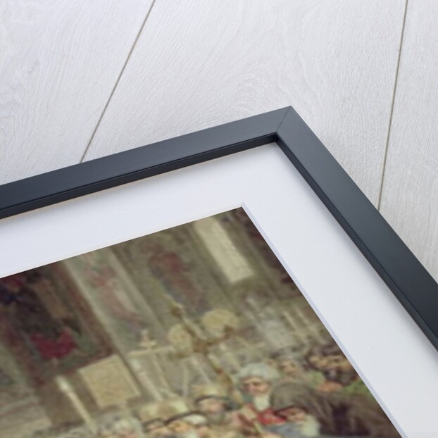 Council calling Michael F. Romanov to the Reign, 1880 by Aleksei Danilovich Kivshenko