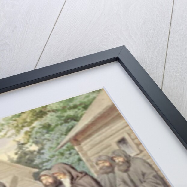 Duke Dimitry and St. Sergy at Redonezh before Battle with Tartars, 1880 by Aleksei Danilovich Kivshenko