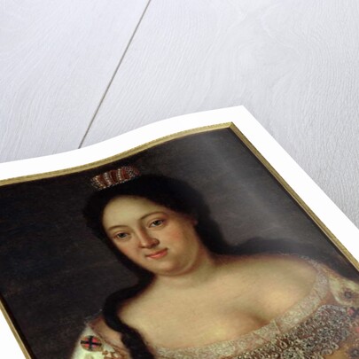 Portrait of Empress Anna Ioannovna by Johann Heinrich Wedekind