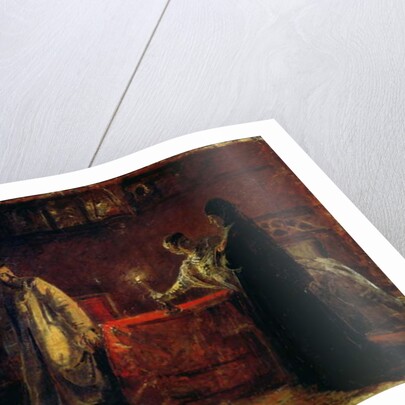 Tsar Boris Godunov and Tsarina Martha, 1874 by Nikolai Nikolajevitch Gay