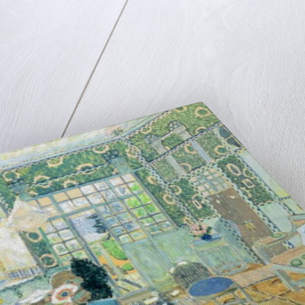 Set design for Ibsen's stage play 'Little Eyolf', 1907 by Aleksandr Jakovlevic Golovin