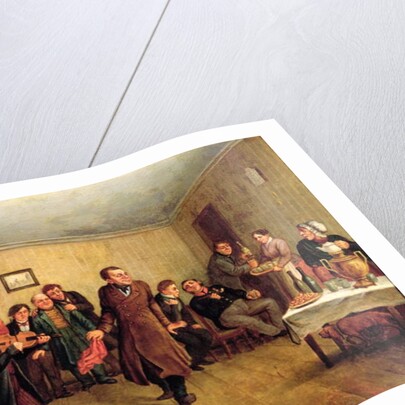 A merchant's evening party by Leonid Ivanovich Solomatkin