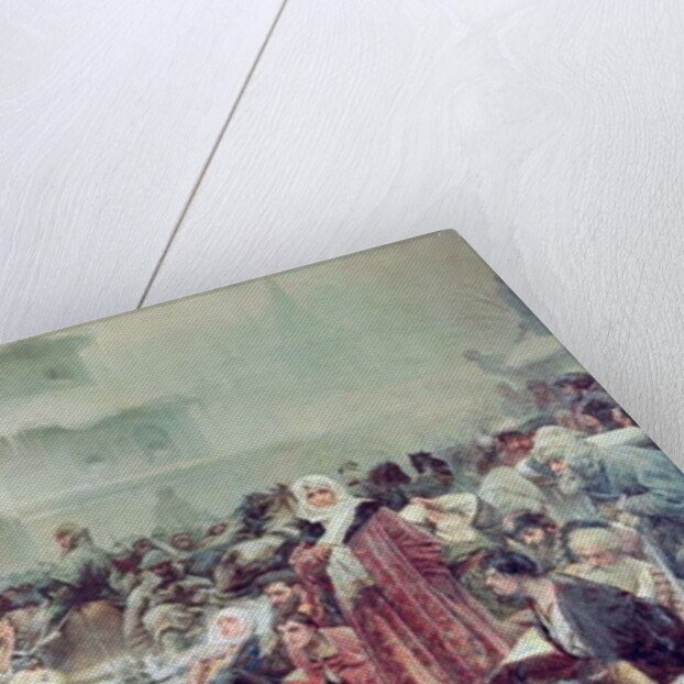 Destruction of Novgorod by Tsar Ivan III 1889 by Klavdiy Vasilievich Lebedev