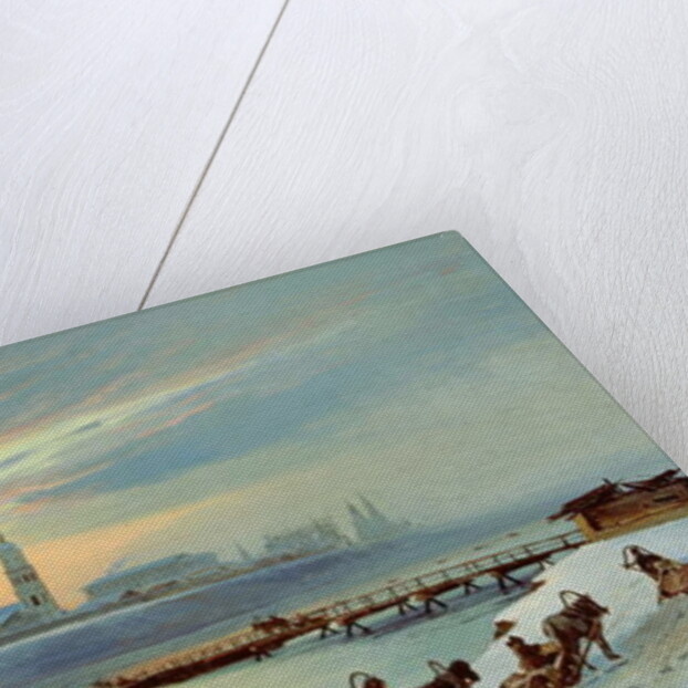 The Angara Embankment in Irkutsk, 1886 by Nikolai Florianovich Dobrovolsky