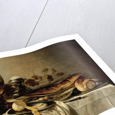 Breakfast, 1646 by Pieter Claesz