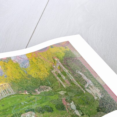 Stage design for opera 'Orpheo ed Euridice' by Christoph Gluck 1911 by Aleksandr Jakovlevic Golovin