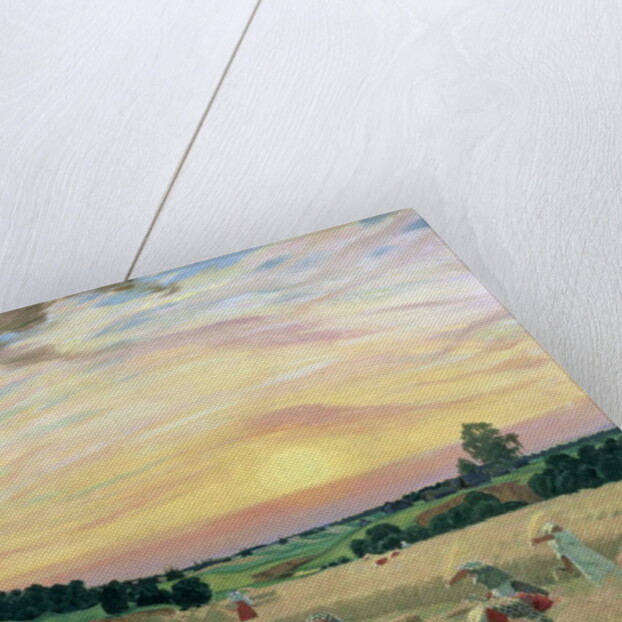 The Harvest, 1914 by Boris Mikhailovich Kustodiev