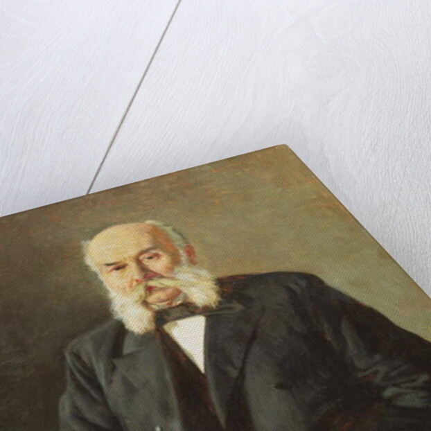 Portrait of Ivan Gontcharov, 1888 by Nikolai Aleksandrovich Yaroshenko