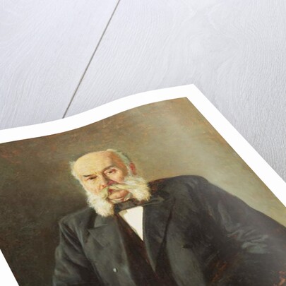Portrait of Ivan Gontcharov, 1888 by Nikolai Aleksandrovich Yaroshenko