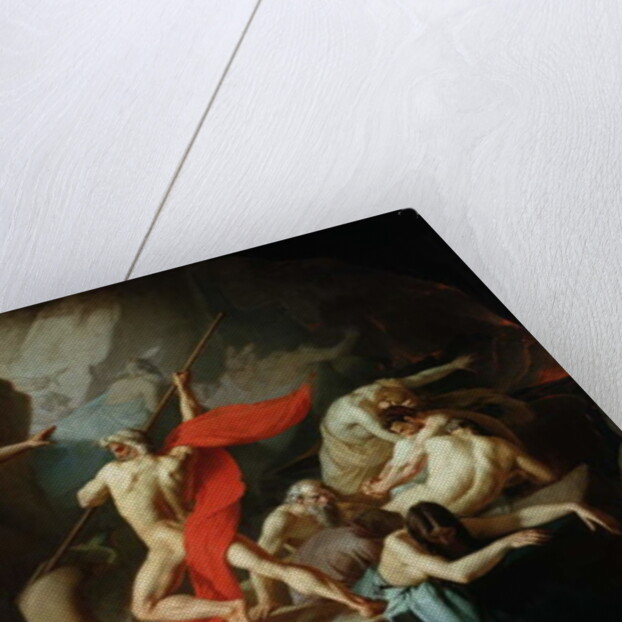 Charon Conveying the Souls of the Dead across the Styx, 1860 by Konstantin Petrovich Pomerantsev