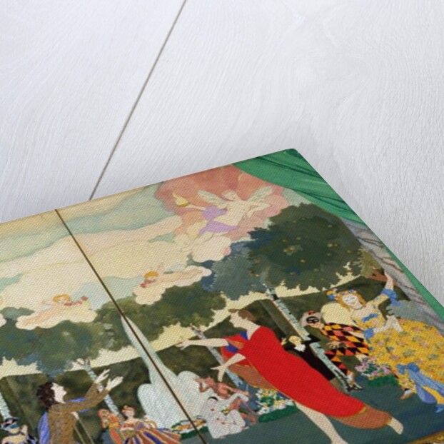 Curtain Design for the 'Free Theatre' in Moscow, 1913 by Konstantin Andreevic Somov