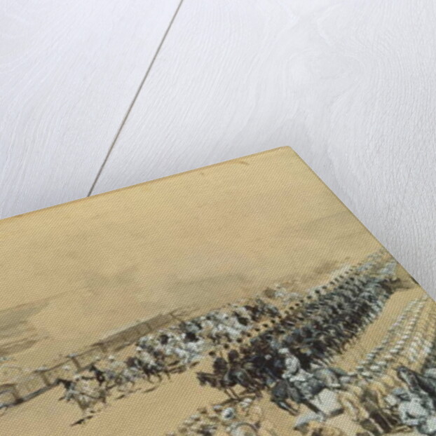 The First Train, 1883 by Konstantin Apollonovich Savitsky